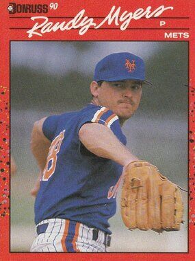 Randy Myers - Donruss 90 Baseball Card